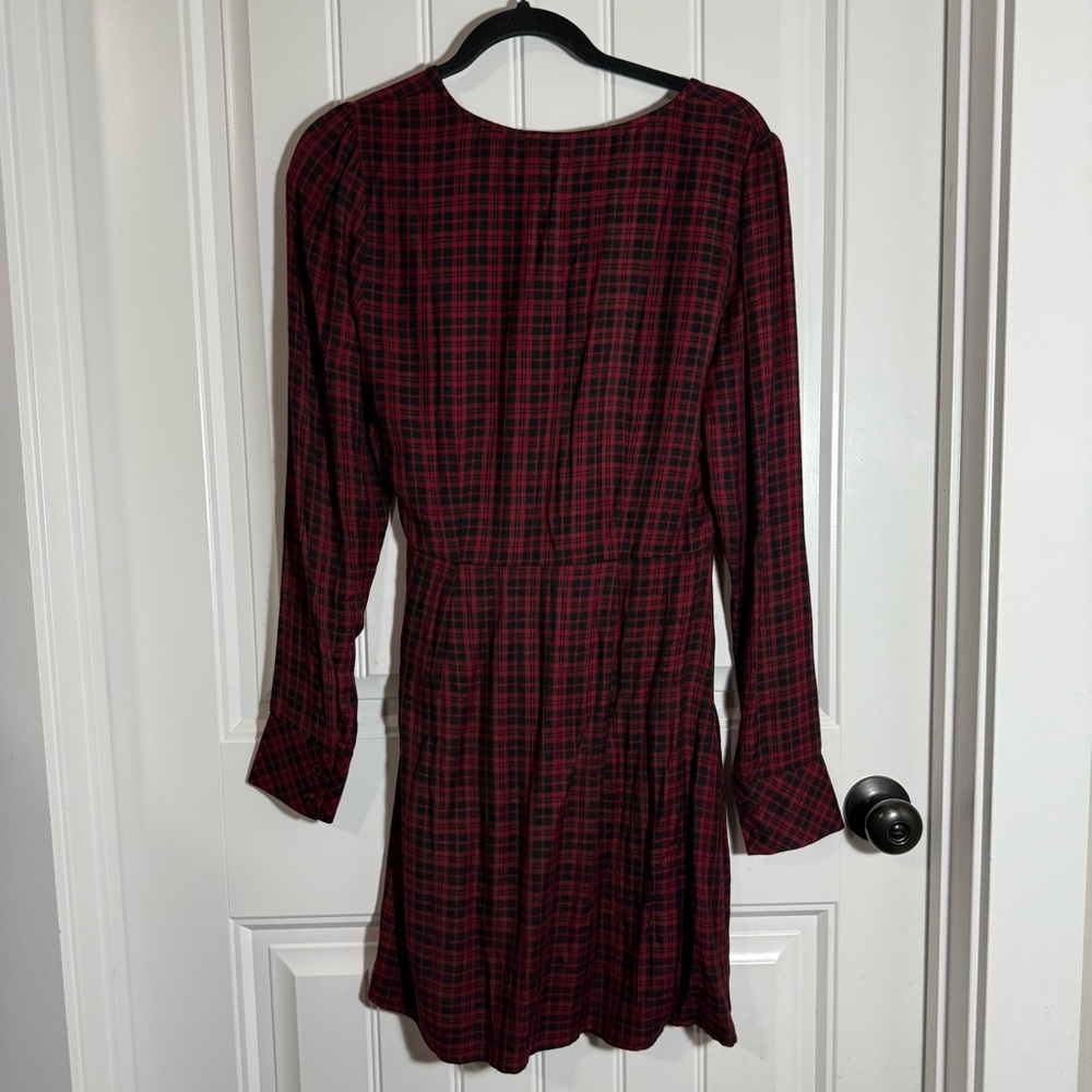 Sanctuary Checkered Long Sleeve Dress - Picture 8 of 12